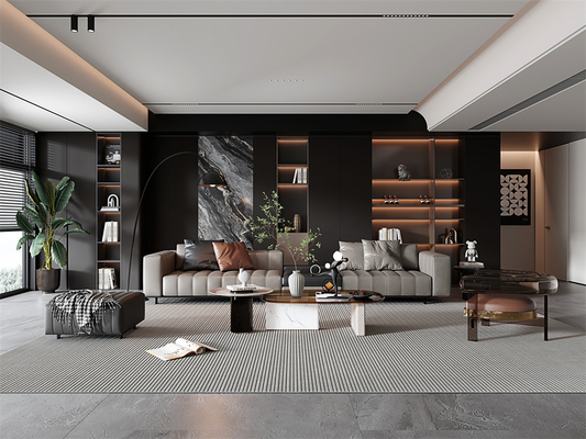 Mattschwarze, gesinterte Steinplatte 1420x2700mm für Küchenböden