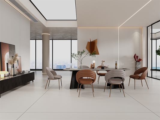 Beige Matte Sintersteinplatte 1420x2700mm für das Büro