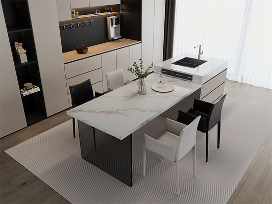 Matte Carrara Sintersteinplatten 1420x2700mm AAA-Grad