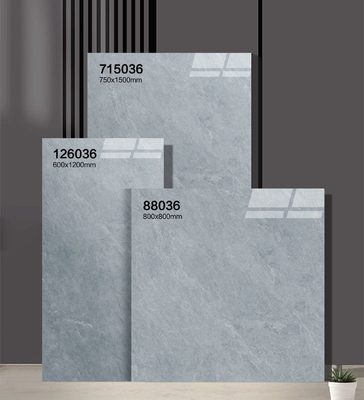 Elegante, langlebige 750x1500mm polierte verglaste Porzellanfliesen und rutschfeste Fliesen für Büro und Schlafzimmer