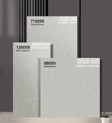 Beige Stilvolle 750x1500mm polierte verglaste Porzellanfliesen und verschleißbeständige Dekorationsfliesen für Schlafzimmer und Wohnzimmer