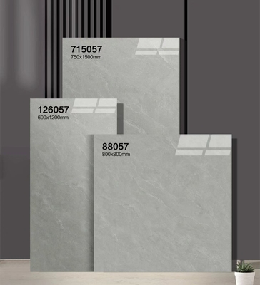 Marmor aussehen polierte Glas Porzellanfliesen und grau 750x1500mm Elegante Bodenfliesen für Wohnzimmer und Bad