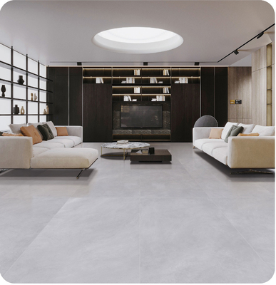 Beige AAA Güteklasse Ton-Porzellanfliese 600x1200mm Innenboden