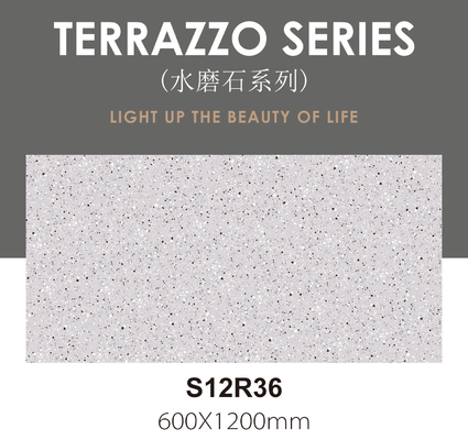 600x1200mm säurebeständige Terrazzo-Porzellanbodenfliesen