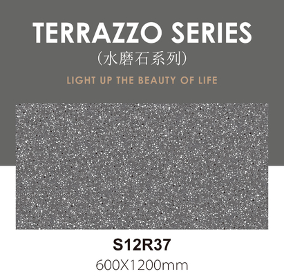 Nicht rutschfähige 600x1200mm Terrazzo-Porzellan-Innenfußbodenfliesen