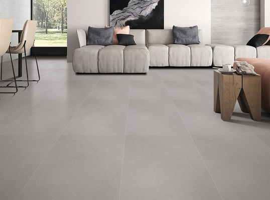 Grau glasierte Porzellanfliesen 600x1200mm Innenboden AAA-Qualität