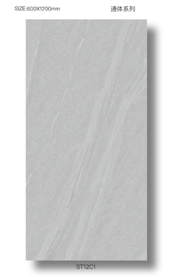 Außenfußboden Dauerhafte 60x120cm Vollkörper Porzellan Dekoration Fliesen Für Terrasse Graue umweltfreundliche Fliesen