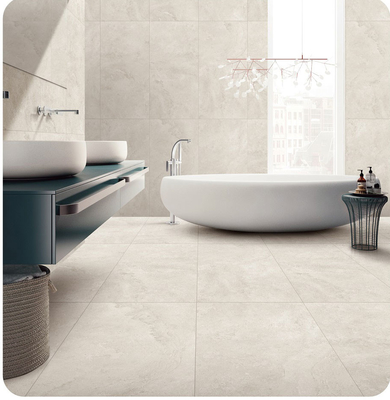 Beige Baby-Gesicht Porzellan Fliesen 600x1200mm Innenwand Ton