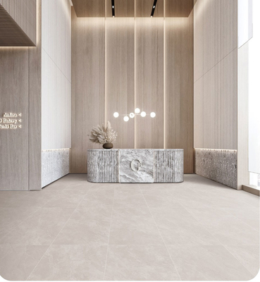 Wasserdichte Beige 600x1200mm weich verglaste Innenwerkstoffe aus Porzellan und umweltfreundliche Fliesen für den Wiederaufbau