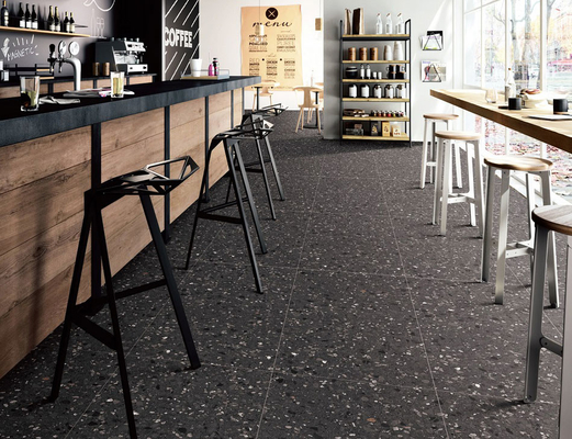 600x1200mm Terrazzo Außenfußboden Dauerhafte Porzellan Dekoration Fliesen für Park rutschfeste