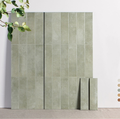 Hellgrüne modernen Keramik-Wandfliesen 400x800mm