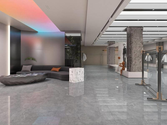 Graue Kratzfestgrad AAA 1200x1200x9mm Außenwand Polsterglas Porzellanfliesen für Wohnzimmer und Büro