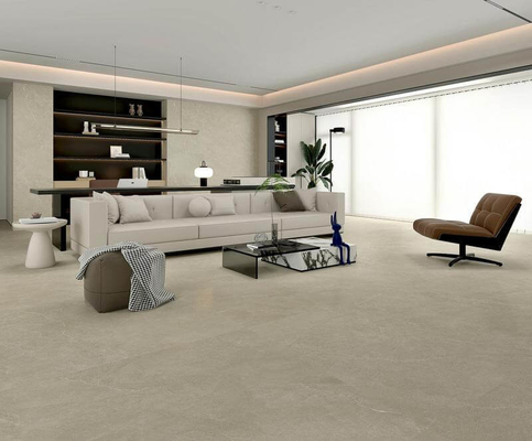Braune wasserdichte weiche verglaste Porzellanfliesen 1200x1200mm und Außenwand Quadratfliesen für Esszimmer und Balkon