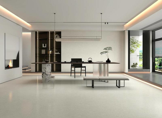 Innenwandfliesen und W.A. 0,5% rutschfeste Grau 1200x1200x9mm Elegante weiche Verglasung Porzellanfliesen für Wohnung und Schlafzimmer