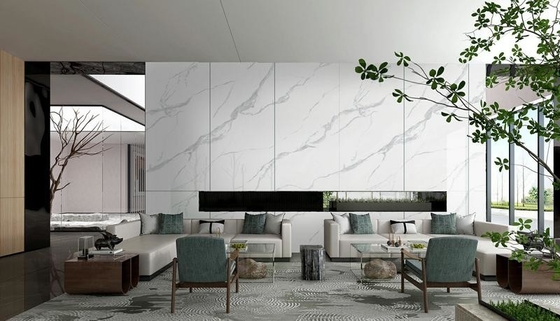 Carrara Moderne Fliesen Innenwand Porzellan Verglasung Polierte Bodenfliesen Für Projekt und Vintage Fliesen 900x1800x9mm Wiederaufbau