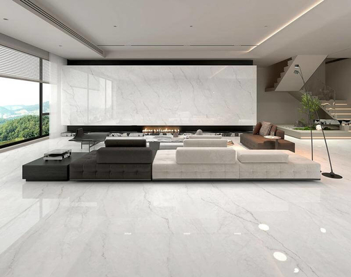 Säurebeständiges Glas für den Innenboden, poliertes Porzellan 1200x1800x9mm für den Bau von Schlafzimmern, feuchtigkeitsbeständig