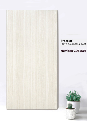 Beige und Grau 600x1200mm Nicht verblasst Weichheit Berührbarkeit Matte Hintergrund Vorhang Wandfliese Für Quadrat