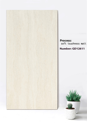 Wasserdicht Gelb und Beige Weichheit Fett Vorhang Wand Dicke Fliesen für Dekoration und Gebäude 600x1200mm