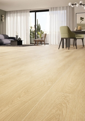 Antibakterielle 200x1200mm gelbe Holzporzellanstreifen für die Küche AAA-Klasse