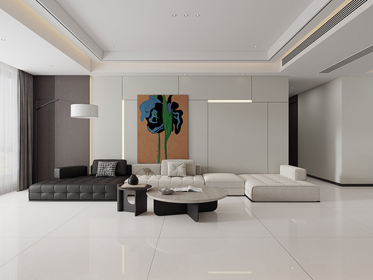 Beige Wasserdichte Polsterte Sintersteinscheiben 1200x1200mm Für Restaurant