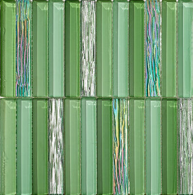 Grüne, kratzfeste 300x300mm Glasmosaiken für den Wiederaufbau und das Schlafzimmer