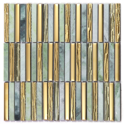 282x294mm Nicht verblasst und umweltfreundlich Naturstein Mosaike für Balkon und Wohnzimmer