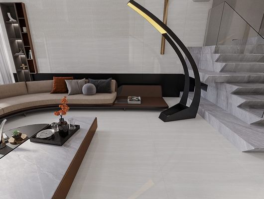 Beige 1mx1m Hintergrundfliesen AAA Innenfußboden Polierte Glasporzellanfliesen Für Schlafzimmer und Bad