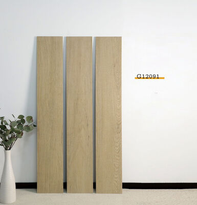 Gelbe, wasserdichte 200x1200mm Porzellan-Bodenfliesen für den Balkon