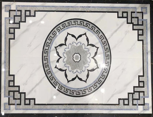 Carrara 600x600mm Crystal Polished Tile Recycled Carpet W.A 0,01