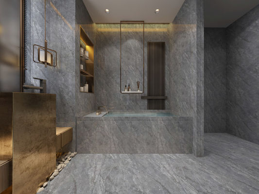 32x32“ ISO13006 polierte glasiert mit Ziegeln deckt Gray Marble 9.8mm