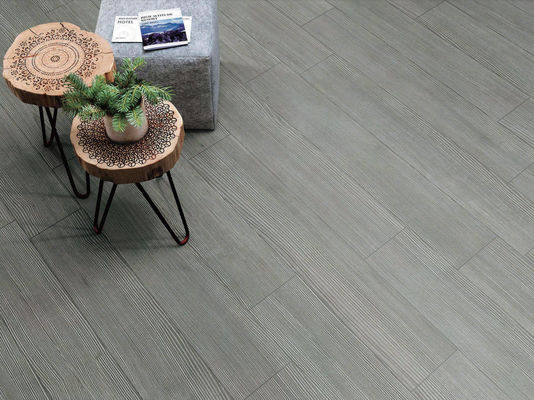 Graue Holzoptik-Porzellanfliesen 200x1200mm Weißer Scherben AAA-Qualität