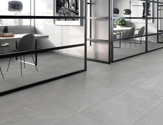 31KG/box 10mm Grey Anti Slip Tiles, dekorative Bodenfliesen des Porzellan-4Pcs