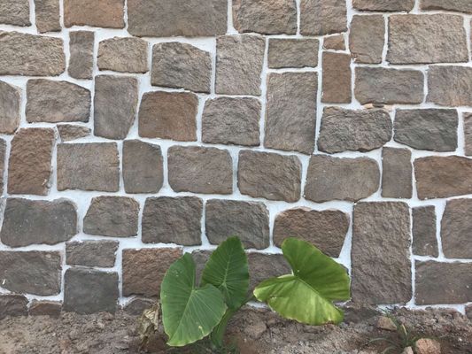 14mm SGS züchtete den Stein-Ziegelstein, der für die Garten-Wand-Landschaftsgestaltung dekorativ ist