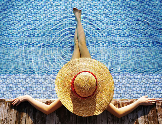Mosaik-Swimmingpool-Fliesen PRIMIERA glasierten blaue, 300x300mm ISO13006 Keramikziegel