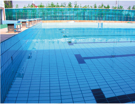 Swimmingpool-Mosaik-Fliesen-keramisches Hallenbad 24kg/ctn 115x240mm im Freien 6mm