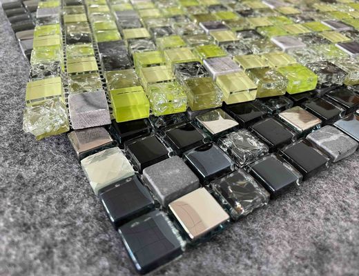 Stahl galvanisierte Mosaik-Fliesen Countertop-Hintergrund-Duschwand 1.36kgs SGS dekorative