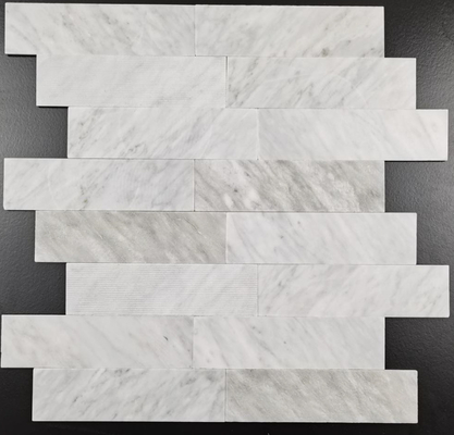 Deckt weiße Mosaik-Wand AAA-Grad-30x30cm für Badekurort-Mitte mit Ziegeln