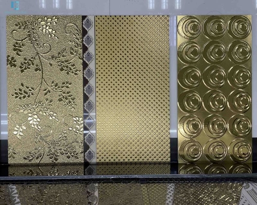 600x1200mm Goldfarbbodenfliese-Badezimmer Pocelain-Wand-Fliesen