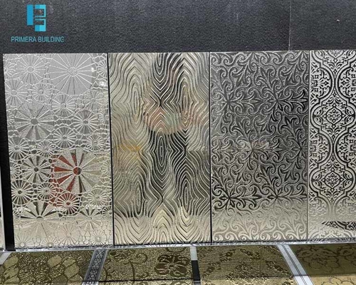 3D Inkjet Gold Line Porzellanfliese 300x600mm 10mm AAA-Qualität